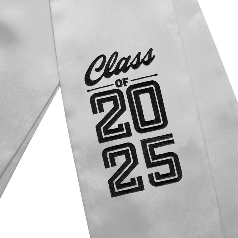 Endea Graduation Stole Class of 2025 With Classic Tips - Unisex Adult - 62" Long - Graduation Sash - Image 3